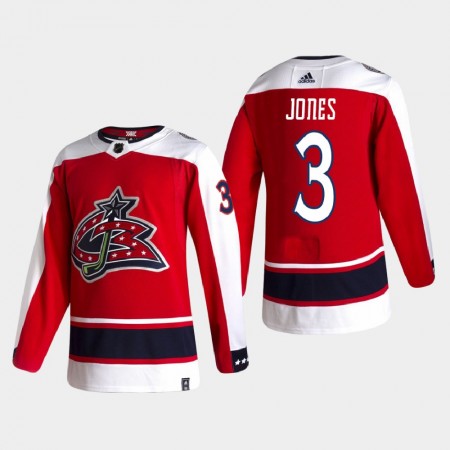 Herren Eishockey Columbus Blue Jackets Trikot Seth Jones 3 2020-21 Reverse Retro Authentic
